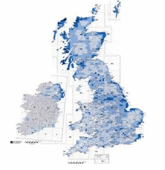 Zinc Galvansing Map