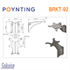 BRKT-92 - Wall / Pole Bracket for SWIRL
