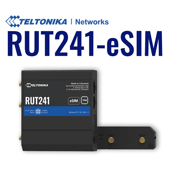 Teltonika RUT241 4G/LTE CAT4 Router