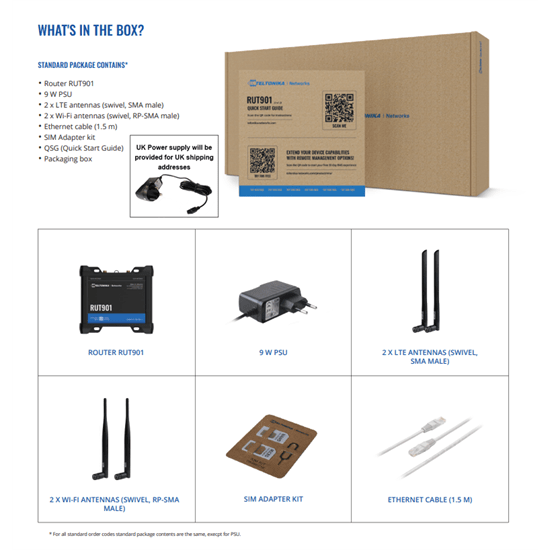 Teltonika Dual SIM 4G M2M router