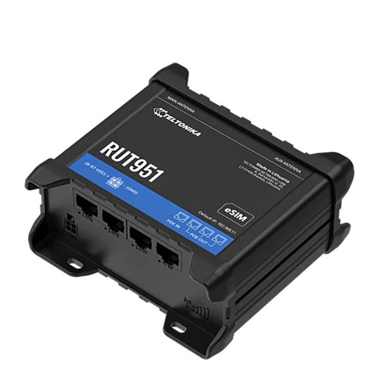 PoE+ 4G Router with eSIM & Dual SIM