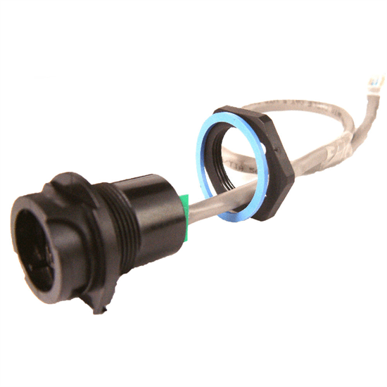 RJ45 IP67 socket with 30cm Ethernet lead