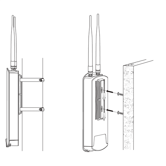 11ac Dual band 1300M Outdoor AP