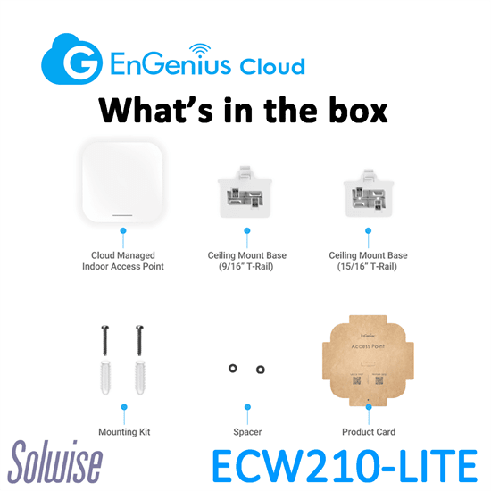 EnGenius Cloud 2x2 Lite 11ax Indoor AP