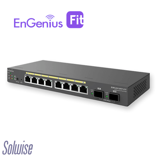EnGenius FIT 8 port Gigabit PoE+ Switch
