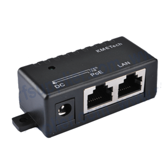 Basic passive PoE injector