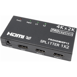 4-Way 1080P HDMI Splitter, 1.4b 2-Way