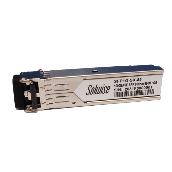 1Gbps Multi Mode SFP module with LC opt