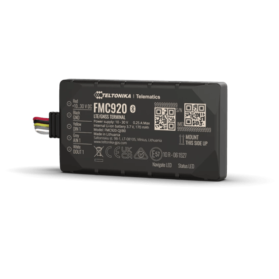 4G gateway tracker with battery and BT