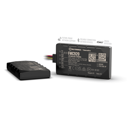 4G gateway tracker with battery and BT