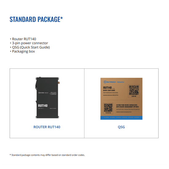 Teltonika Ethernet/WiFi  Router NO PSU