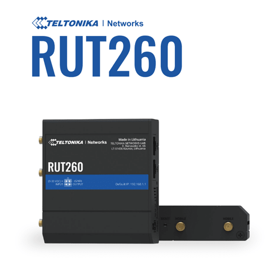 Teltonika 4G LTE CAT6 Cellular Router