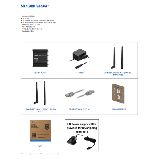 Teltonika router 4G CAT6