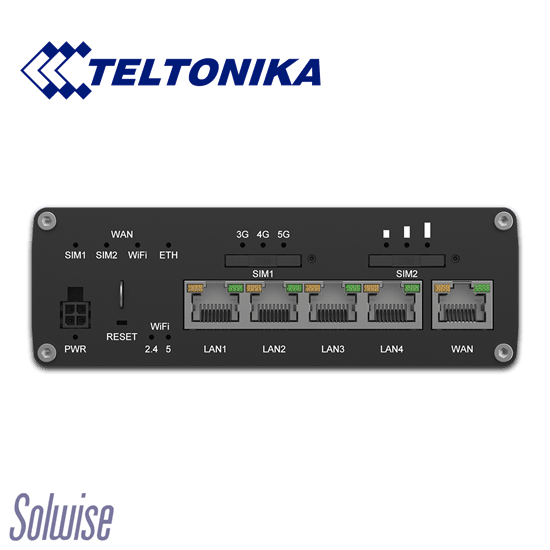 Teltonika 5G CAT20 & WiFi 6 eSIM Router
