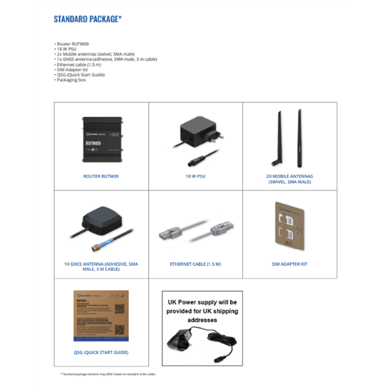 Teltonika Dual-Sim  CAT6 LTE/4G Router