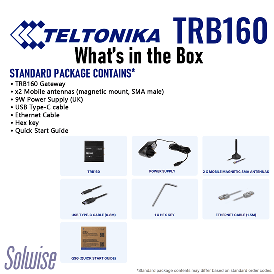 Teltonika 4G/LTE Cat6 IoT Gateway