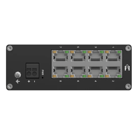 Teltonika 10/100  DIN Rail switch
