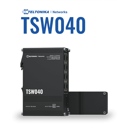 Teltonika 8 port PoE switch - NO PSU