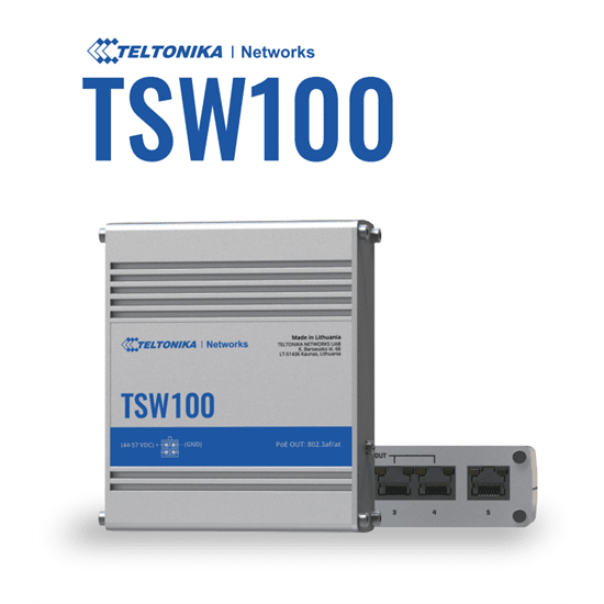 Teltonika Industrial PoE+ Switch