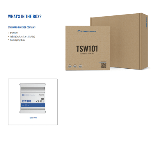 Teltonika Automotive PoE+ Switch