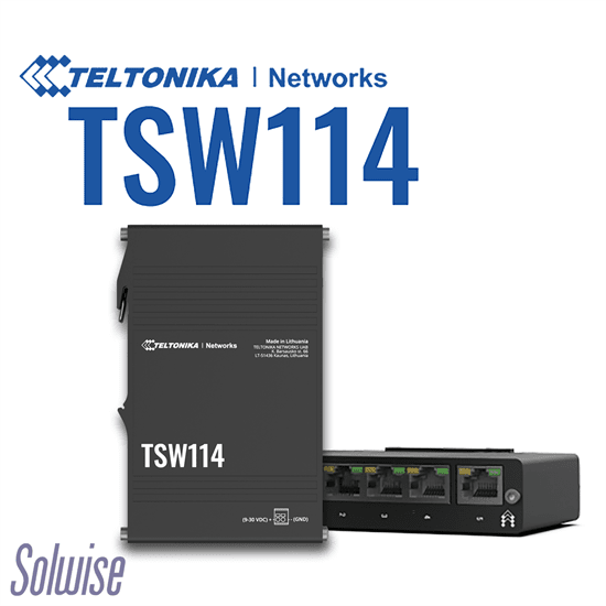 Teltonika Gigabit  DIN Rail switch