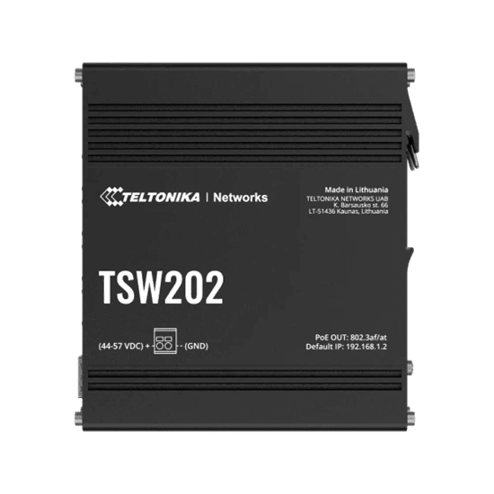 Managed Switch (8 PoE+ & 2 SFP) - No PSU