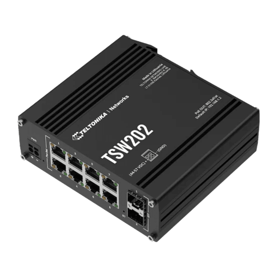 Managed Switch (8 PoE+ & 2 SFP) - No PSU