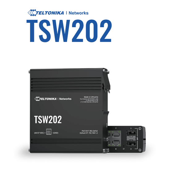 Managed Switch (8 PoE+ & 2 SFP) - No PSU