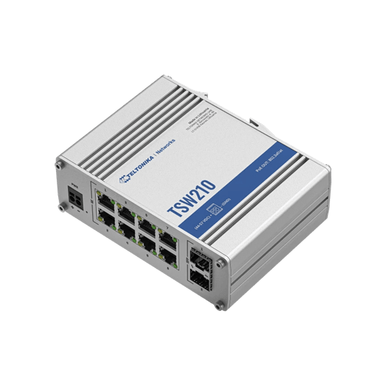 Teltonika 8 port gig switch