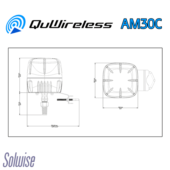Omni QuCube Enclosure for RUTM30.