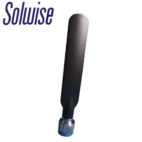Dualband 5dBi antenna with N plug -BLACK